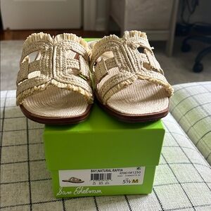 Sam Edelman Raffia Sandals